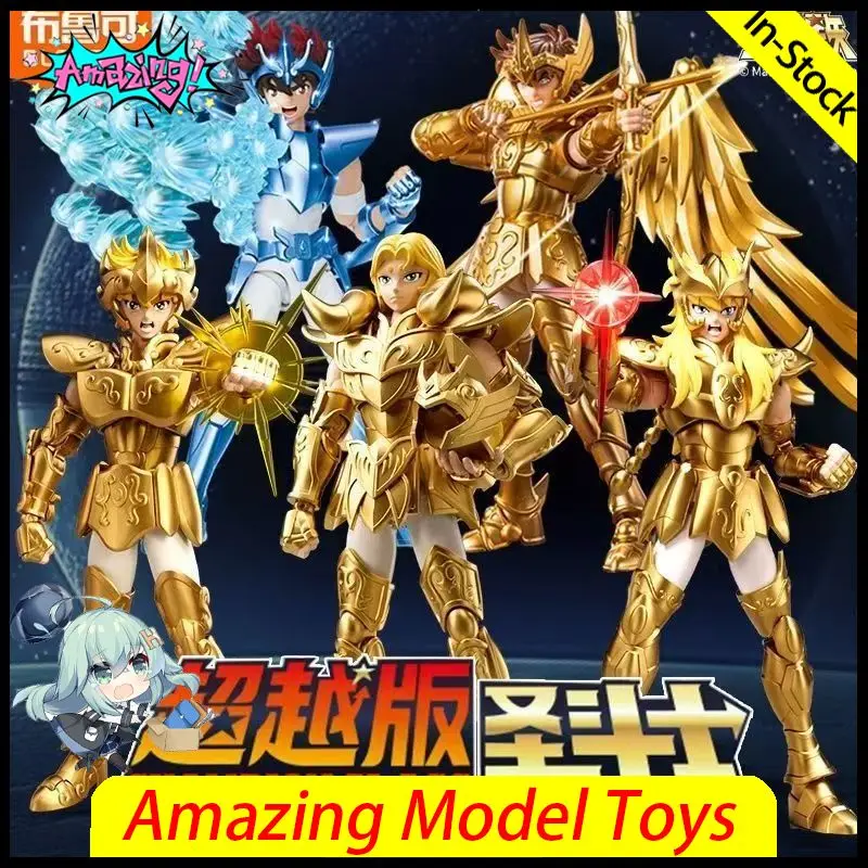 BLOKEES Saint Seiya Juguetes Ensamblables Tauro Aldebarán Sagitario Aiolos Escorpio Milo Leo Aiolia Aries Mu Pegaso Seiya Juguetes de Regalo
