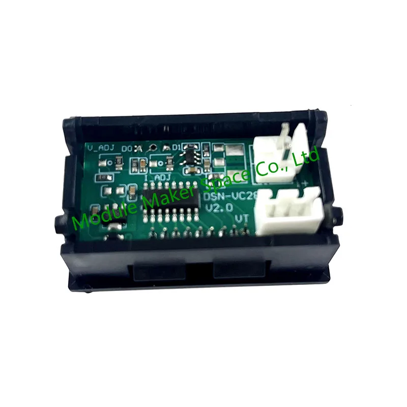 Мини-цифровой вольтметр постоянного тока 0-100 В 1A 10A 50A 100A Amp Вольтметр напряжения и тока детектор тестер двойной светодиодный дисплей датчик + шунт