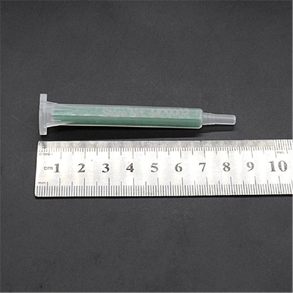 5 Stück statische Mischdüsen, Mischrohr und 50 ml schwarzer AB-Klebstoff 1:1, Epoxidharz, struktureller Klebstoff, hochtemperaturbeständiger, starker Epoxidklebstoff. – Detail 6