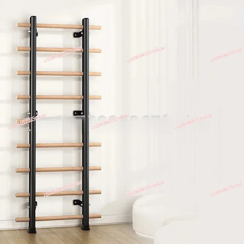 

Ribbed wood frame wall indoor rehabilitation training pull-up scoliosis single and parallel bar press leg stretching frame