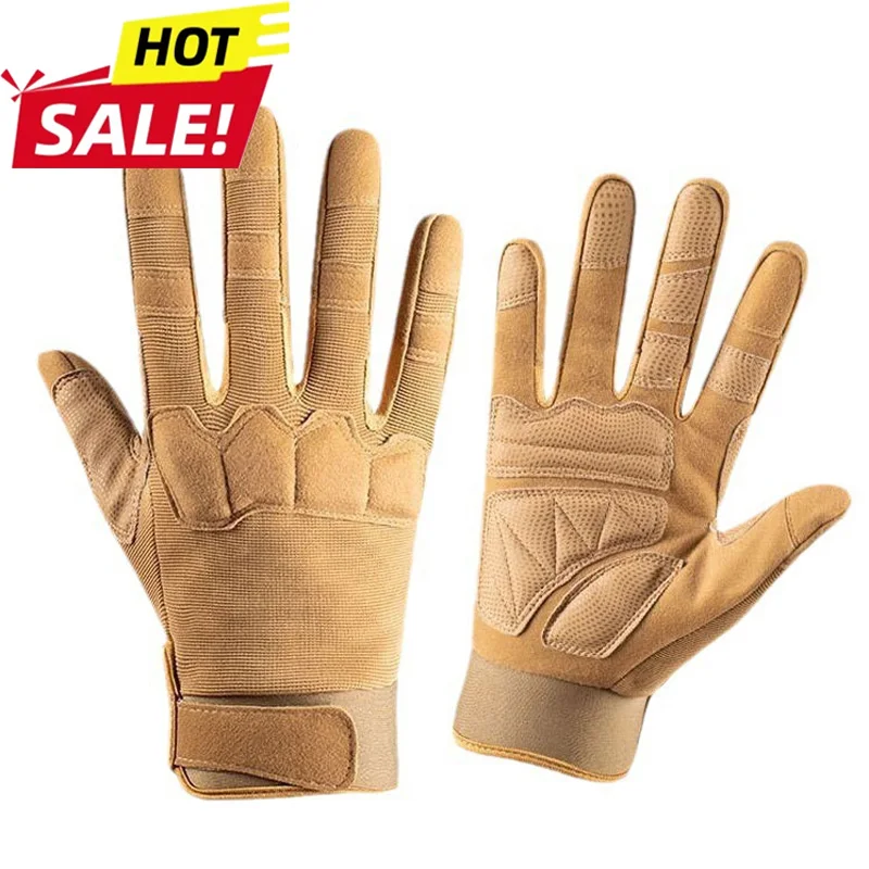 Hunting Gloves for Men and Women Half Finger Outdoor Mountaineering and Cycling Wear-resistant Breathable Riding Gloves Camping