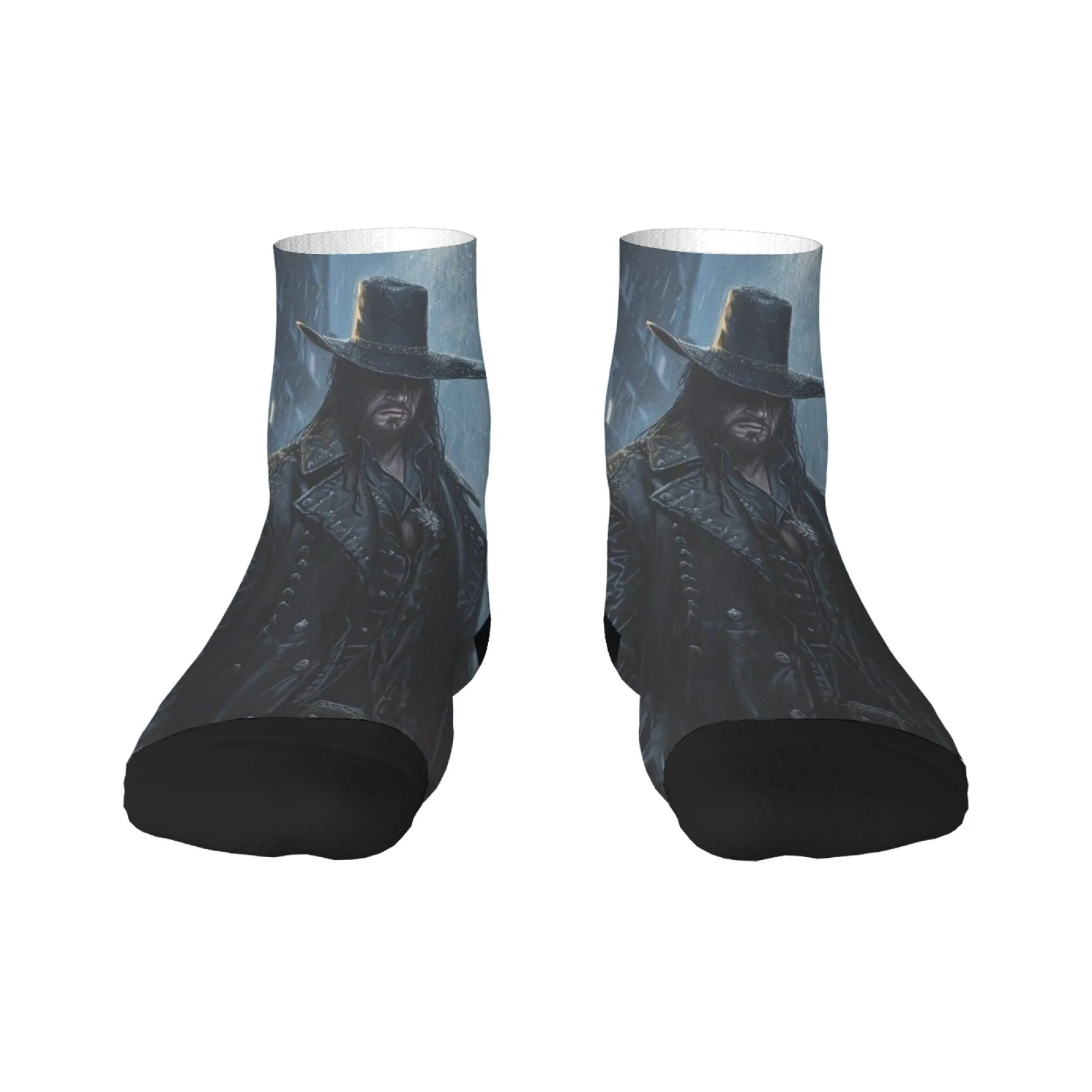 

Wrestlemania theme trend Men's socks Soft comfort Crew socks Harajuku retro street hip hop style crazy socks novelty funny gift