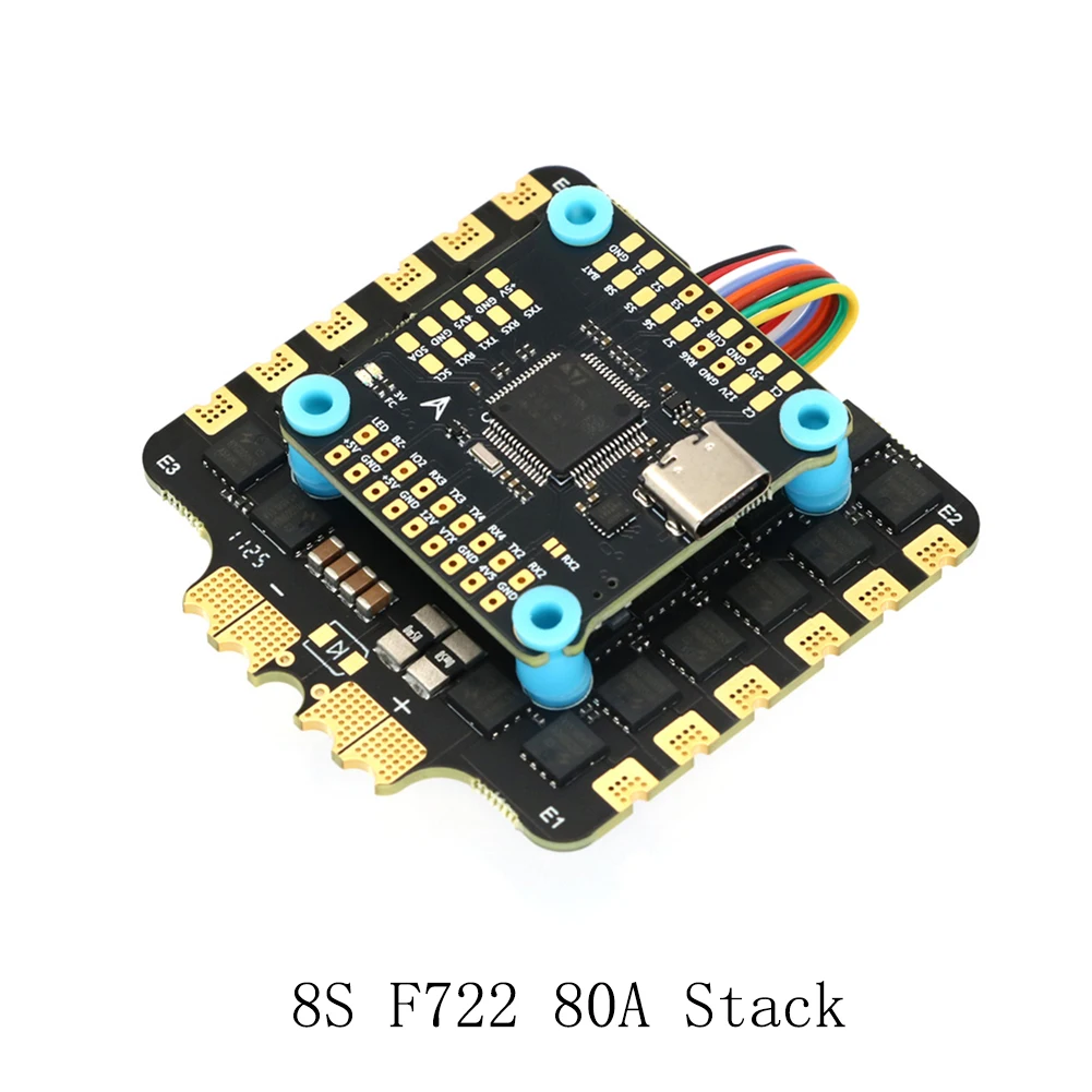 SoloGood 6S F722 60A Stack / 8S F722 60A Stack / 6S F722 80A Stack / 8S F722 80A Stack F722 FC & 6S/8S 60A/80A ESC