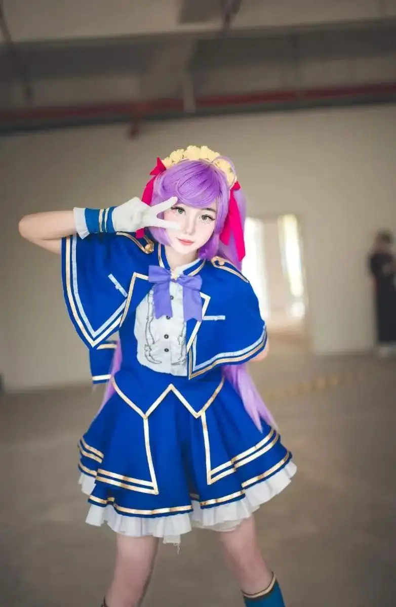 

Pretty Paradise Virtual Idol Cosplay Costume Anime Manaka Laala Cosplay Outfit Suitable for Halloween and Christmas