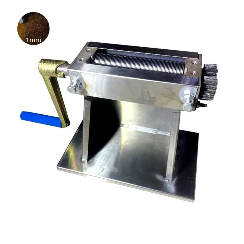 

0.7mm/1mm Tobacco Leaf Cutter Fine Cut Size Leaves Cutting Machine Herbal Dry Red Chili Shredder Machine