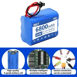 24v 6s2p Lithium Battery Pack 50Ah 18650 Rechargeable Battery Li Ion Battery Pack With Chargerr