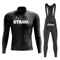 CUDRE STRAVA Bib Road Bike Accessories Long Men´s Cycling Shorts Men's Cycling Jersey Sets Mtb Clothing Bicycle Pants Bicycles