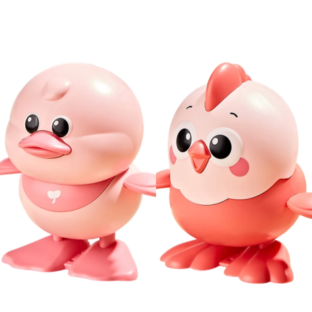 

Красочная игрушка-попрыгунчик в виде курицы: прочная конструкция, забавное движение, заводная игрушка в форме маленького животного, качающийся механизм