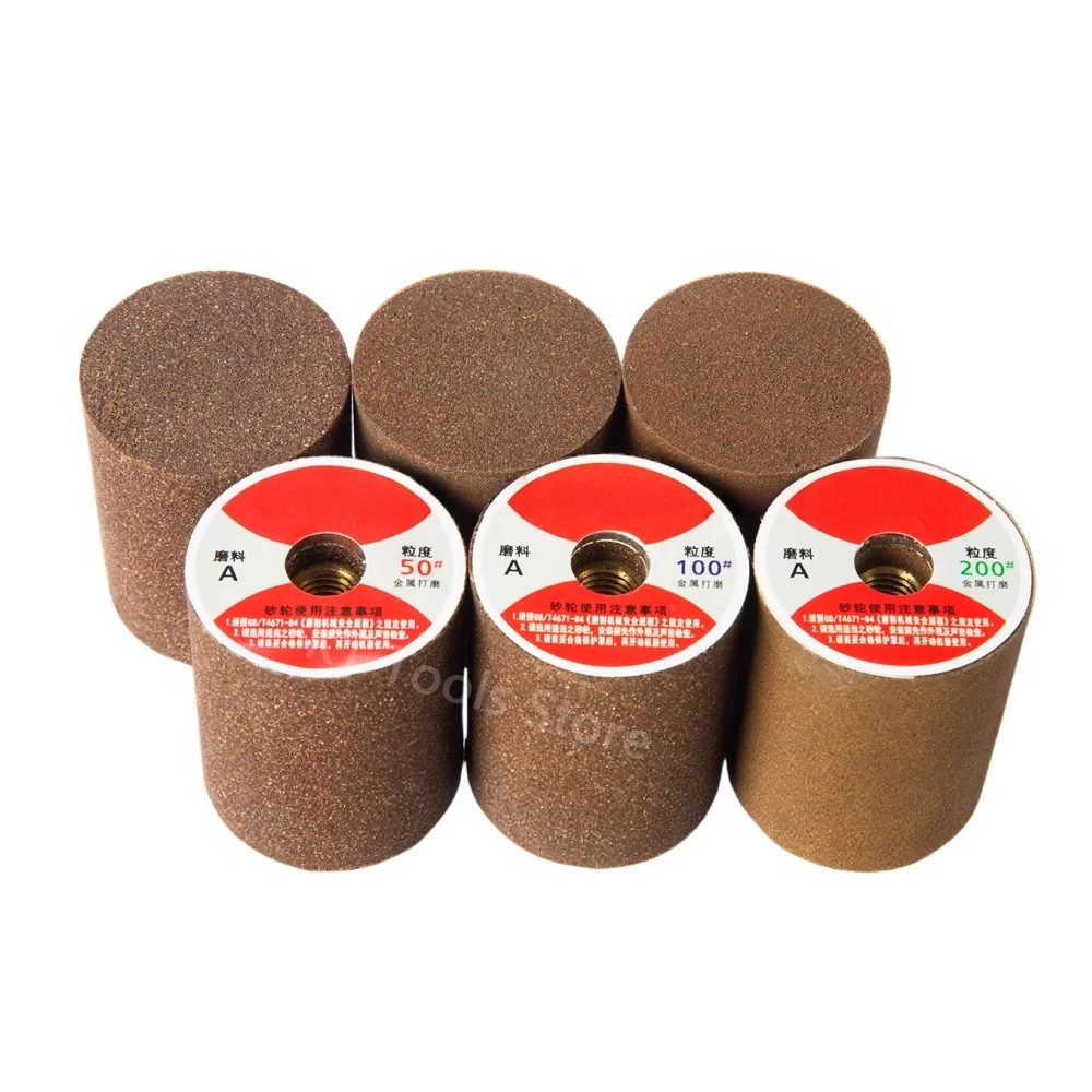 

1 шт. цилиндрический алмазный шлифовальный круг M10, полировальная головка с резьбой, абразивный шлифовальный круг, зернистость 50/100/200 для угловой шлифовальной машины типа 100
