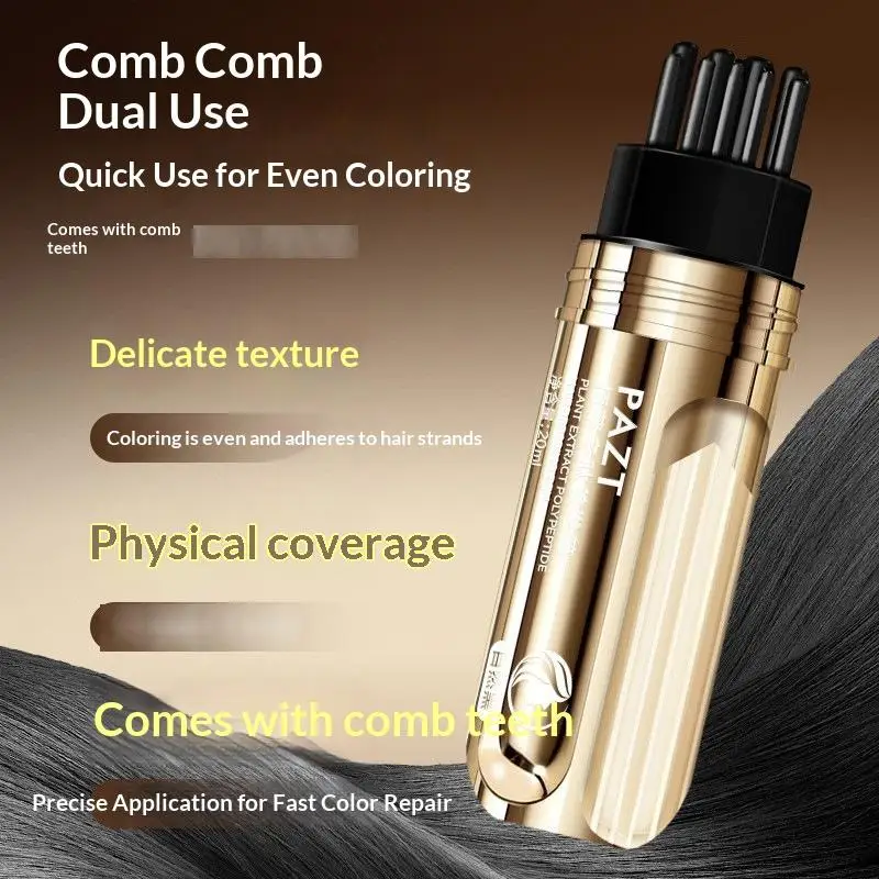 New Quick Hair Styling Pen  Emergency Touch-up And Coverage One-time Hair Dyeing  Natural Color