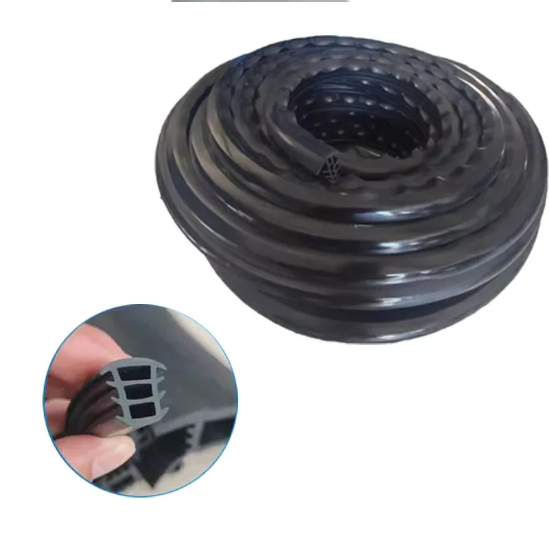 Picture 6: 1Meter T-Shape PV Panel Seal Solar Windshield Gap Panel PV Caulking Strip Silicone Rubber