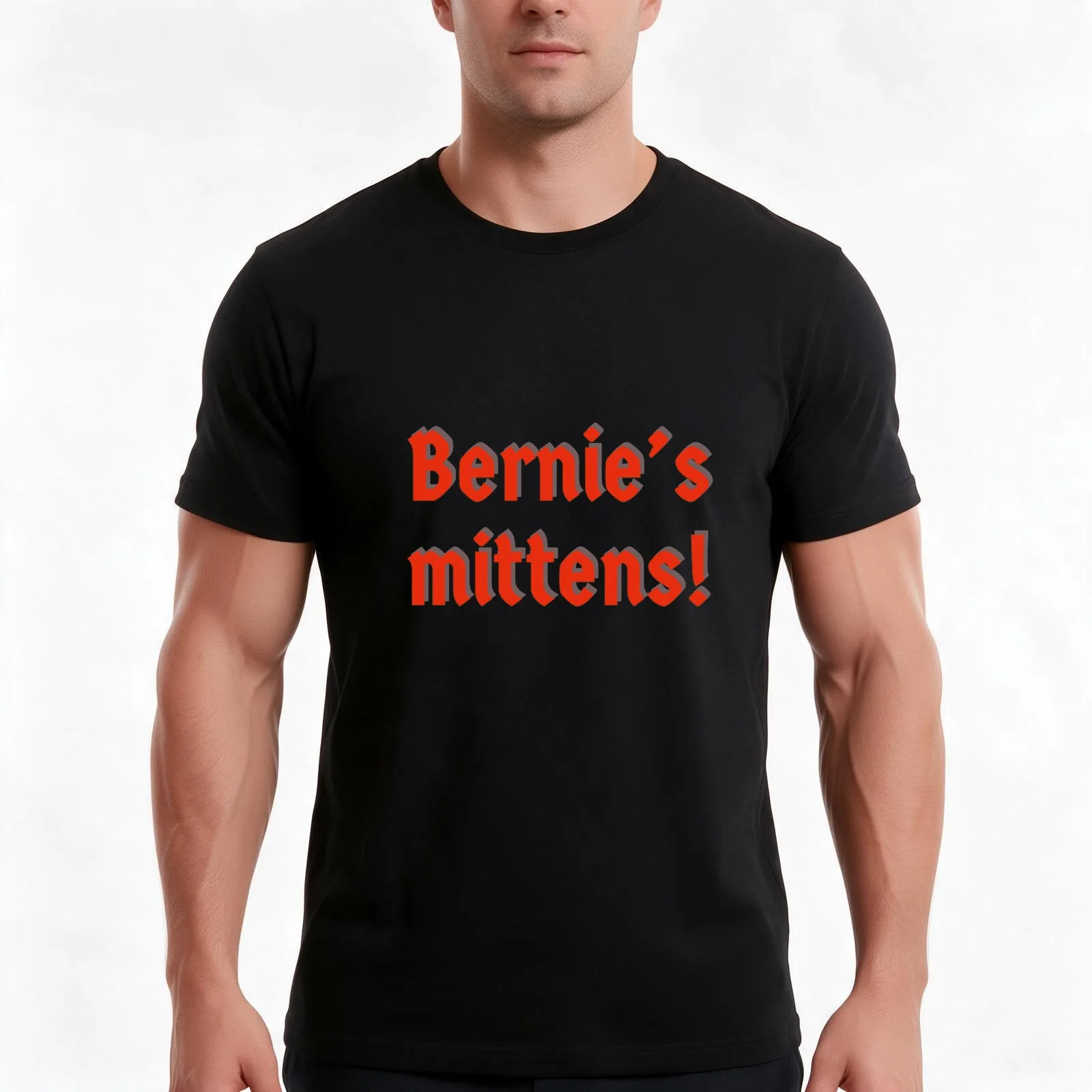 bernie mittens tshirt,over size tshirt, over sized tshirt, calssic tshirt, trend tshirt T-Shirt