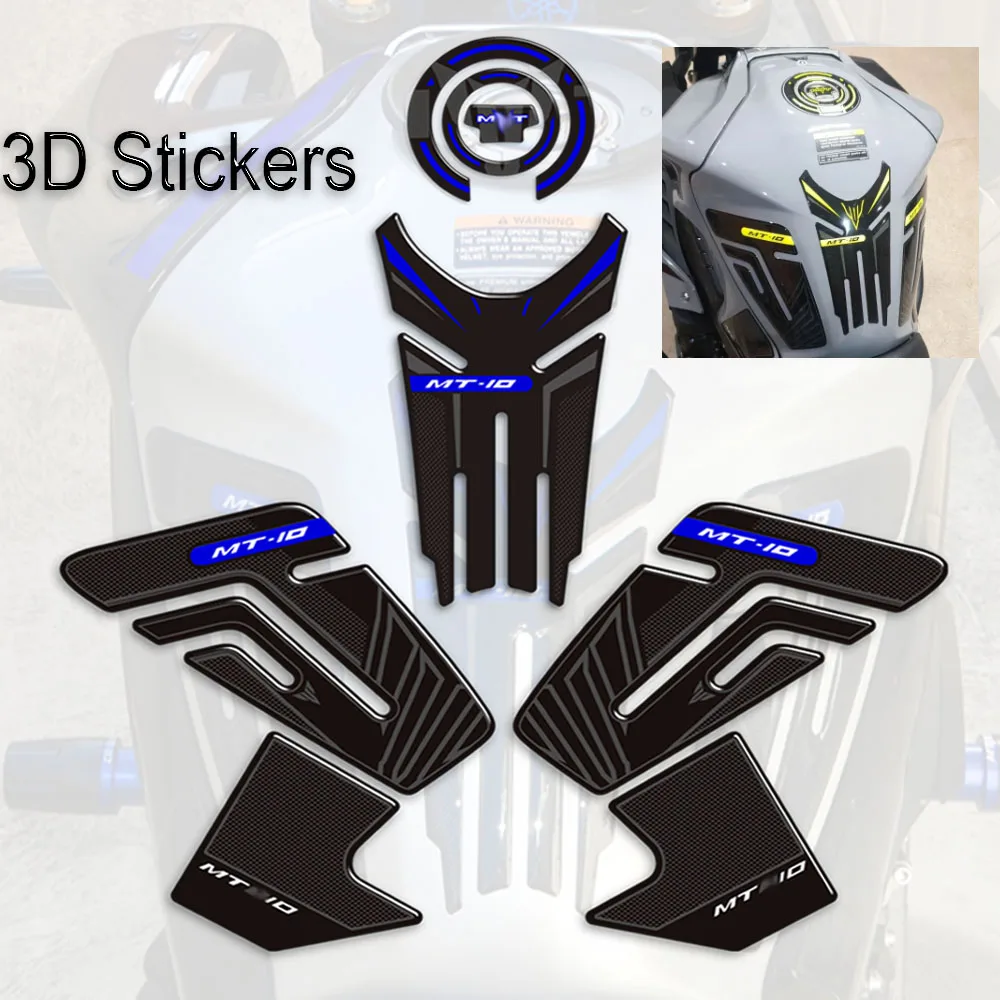 

For Yamaha MT10 FZ10 FZ MT - 10 SP Motorcycle Stickers Decals Tank Pad Grips Gas Fuel Oil Kit Knee Protector Hyper Naked Bike