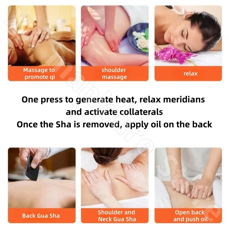 MEDIX5.5 Moroccan Body Argan Oil Full Body Shoulder and Neck Gua Sha Moisturizing Refreshing Gentle Body Care 1000ml