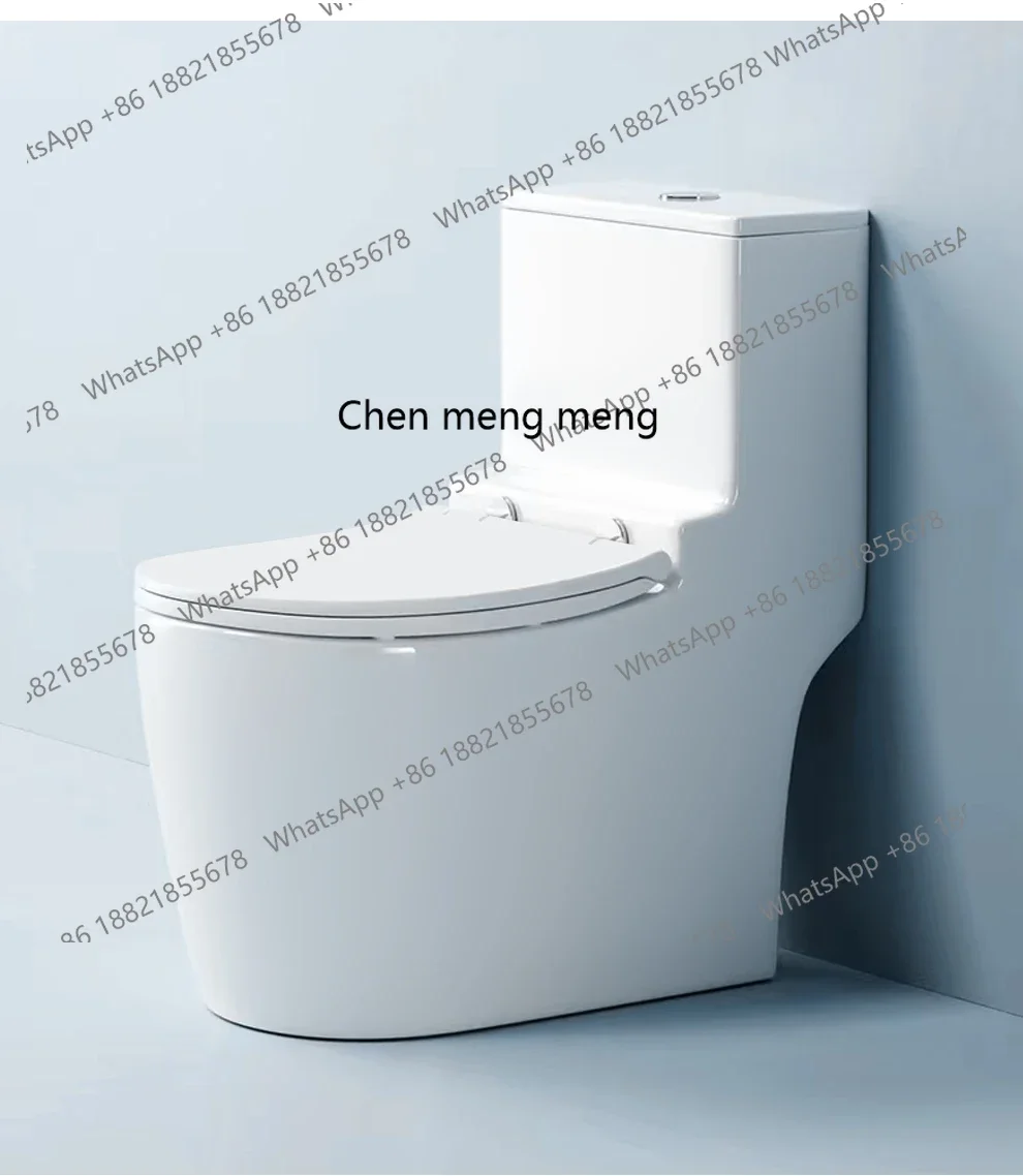 

Household flush toilet large diameter bathroom toilet siphon ceramic toilet
