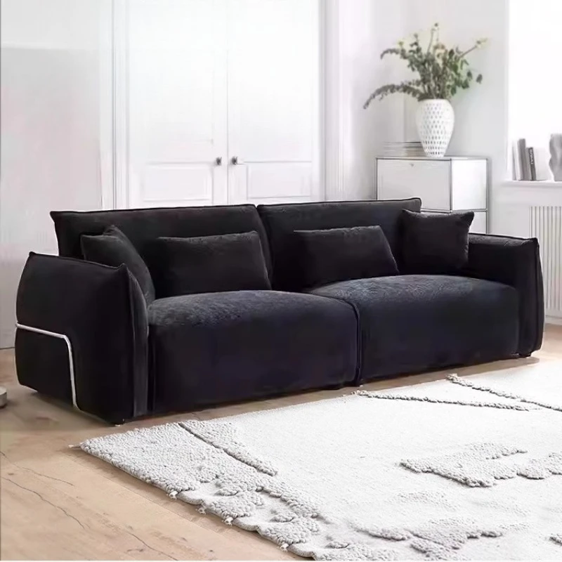 

creative Love Seat Living Room Sofas Bedroom Cloud Nordic Lazy Living Room Sofas Replica Modern Muebles Postmodern Furniture