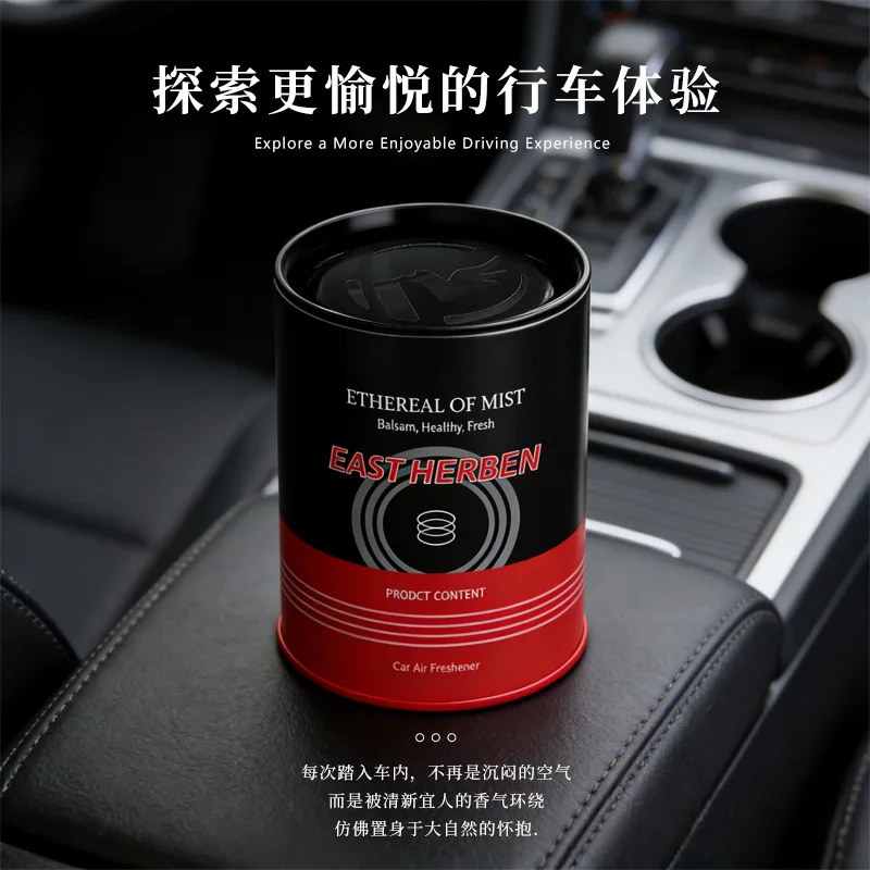 Wholesale Premium Quality Car Aromatherapy Solid Balm With Plant Extract Long Lasting Light Scent Odor Remover Auto Interior Dec