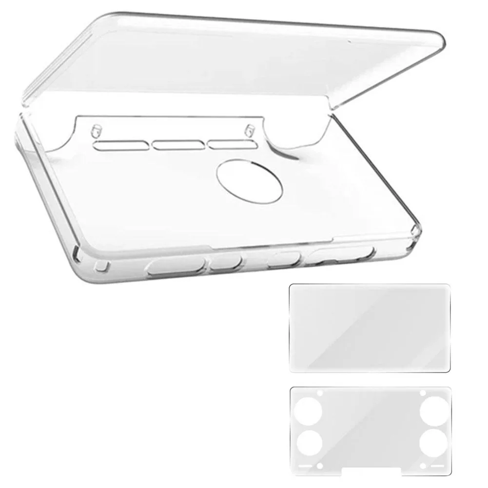 TPU Clear Caes Schutzset für AYN THOR Gaming-Zubehör Spielkonsole Weiche Klapphülle Anti-Fall-Griffhülle Schutzhülle Tasche