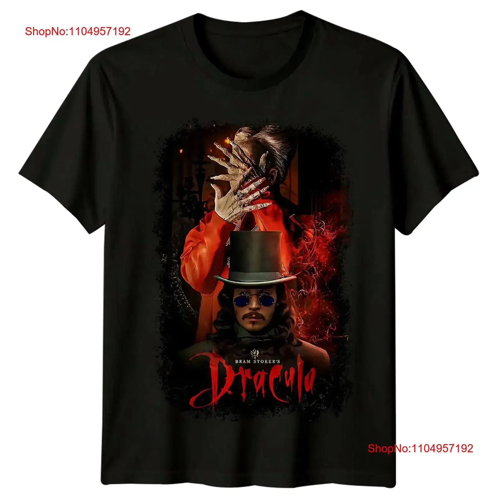 

Футболка Bram Stoker's Dracula 1992 с постером фильма в стиле ретро 90-х годов, винтажная, растянутая, модная, дышащая, мягкая, слегка