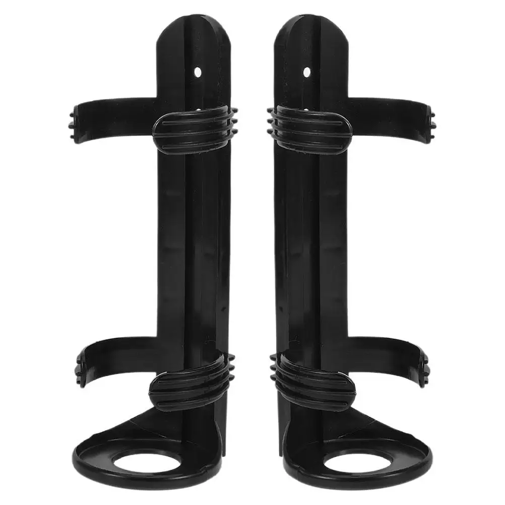 2Pcs Fire Extinguisher Bracket Car Plastic Durable Trunk Mounting Vehicle Holder Easy Installation WallBracket FloorHolders