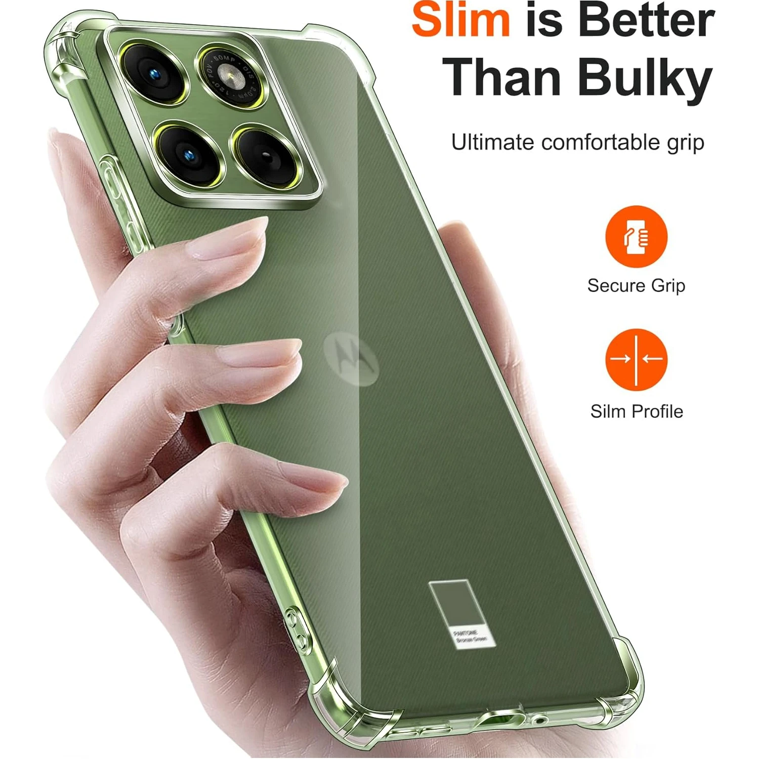 Vierseitig stoßfeste transparente TPU-Hülle für Motorola Edge 70 Pro Max Moto Edge 70 Fusion Schutzhülle Coque Funda