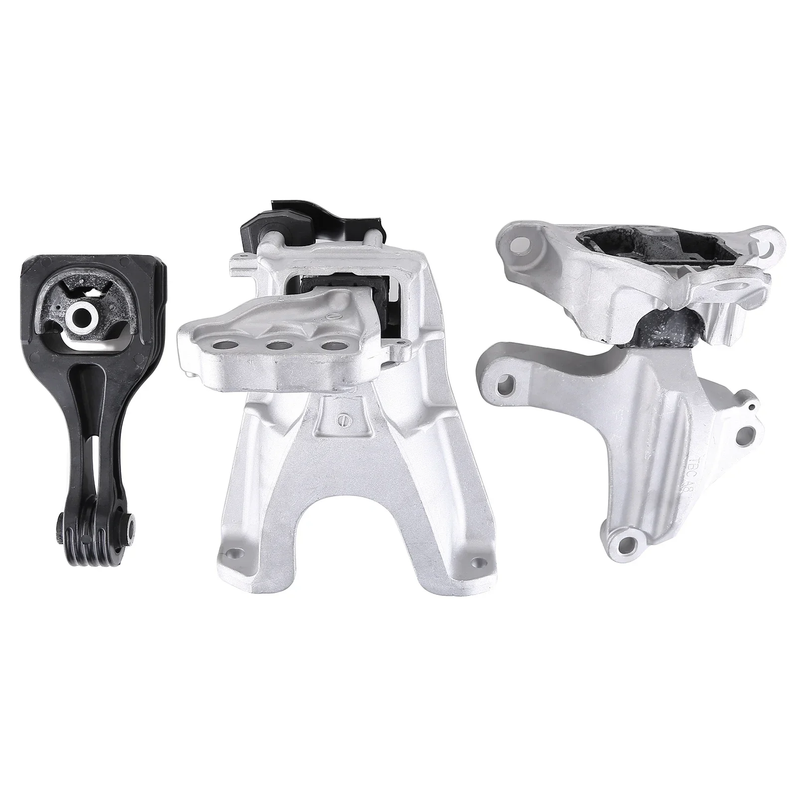 

3pcs Engine Mount Kit Auto Transmission Mount Bracket Auto Parts Compatible for 16-21 Civic 1.5L Engine