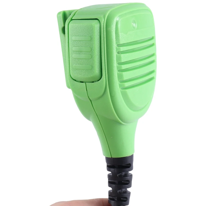 Microphone à main vert pour Baofeng, UV5R, UV82, adapté pour Mend3207, 3107, 1 pièce