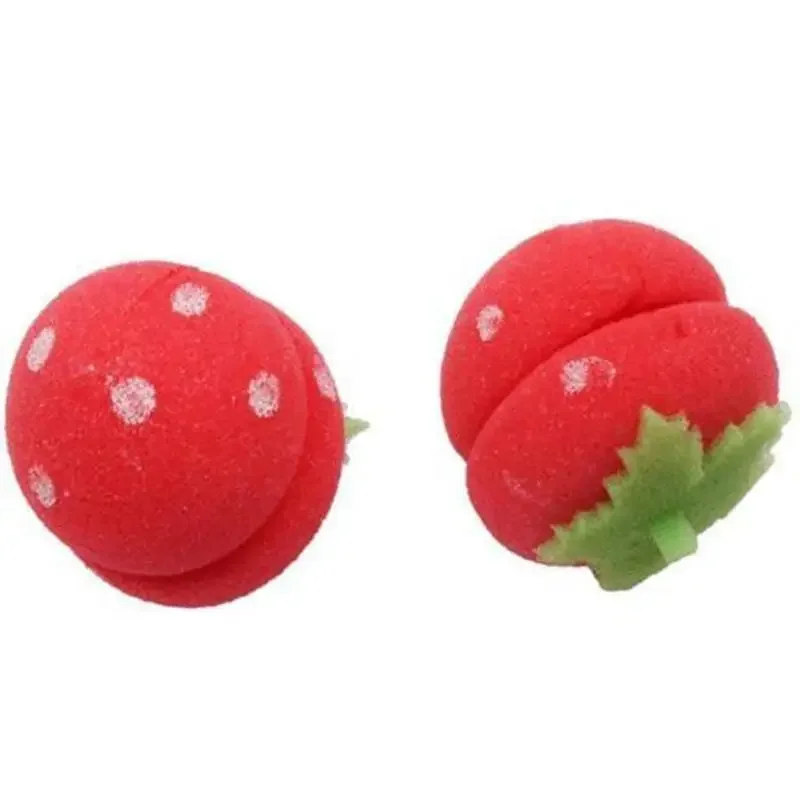 Strawberry Soft Foam Anion Bendi Hair Tools Curl Rollers Adhere To The DIY  Perm Styling