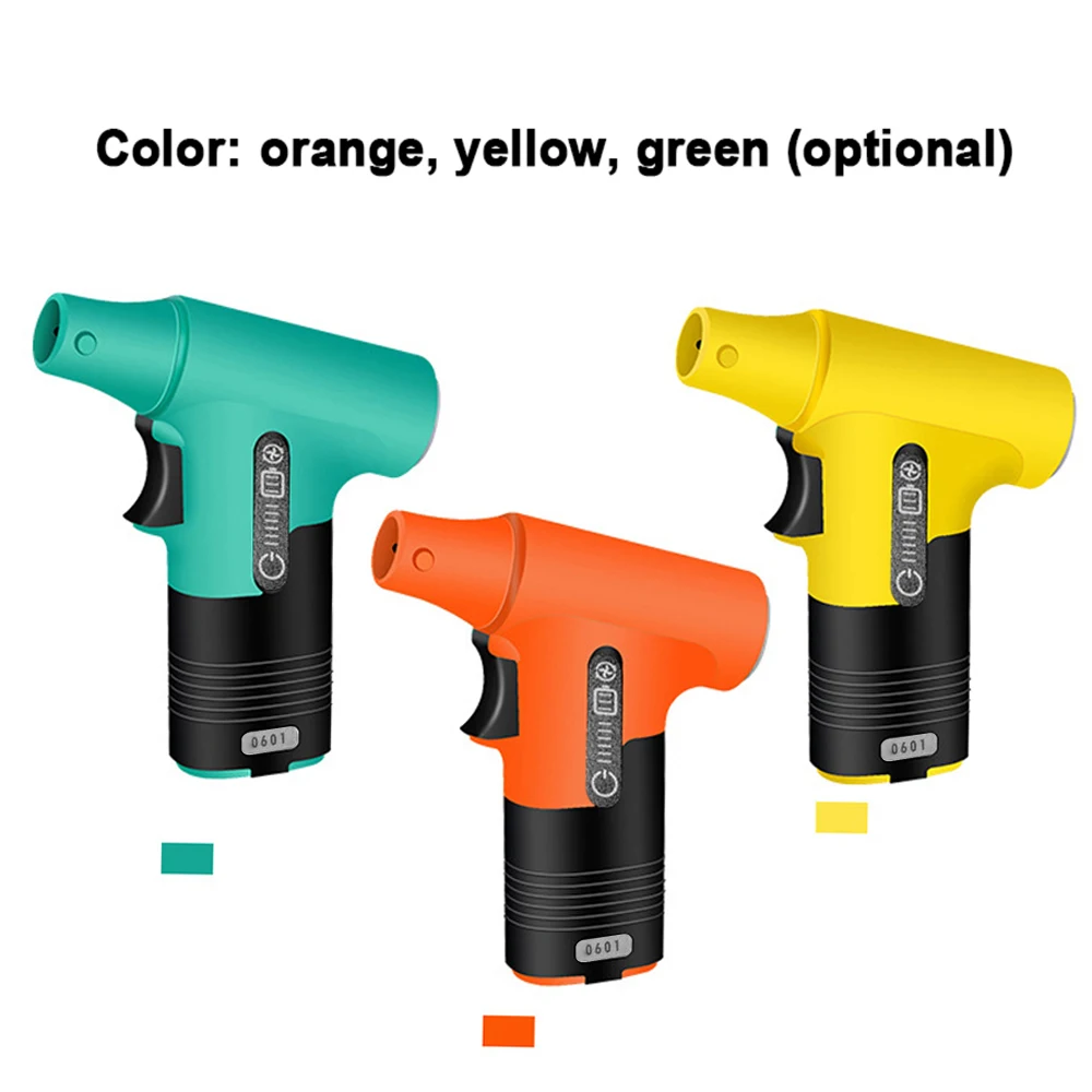 

Brushless Motor Jet Fan Handheld 130000RPM Turbofan High Power Dust Blower Compressed Air Duster with Type-C Charging Interface