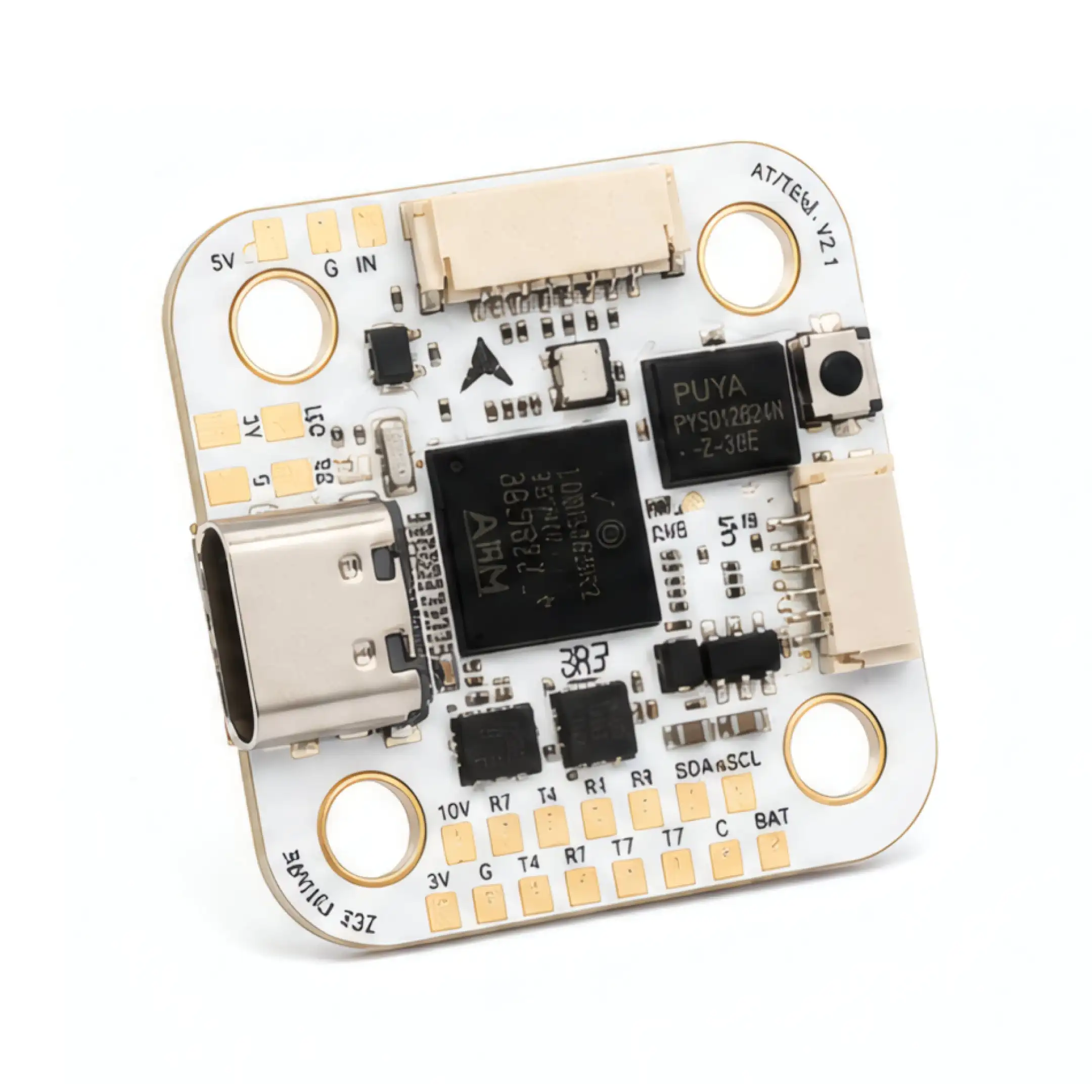 ZEXFPV STM32 H743 Mini Flight Controller, 20x20 Dual Gyro FC, Dual BEC 5V/3A+10V/2A, Analog & HD Ready for FPV Quad