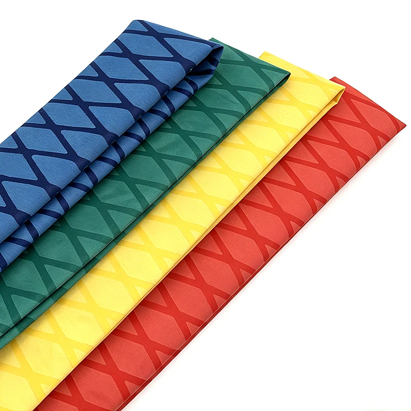 5-color PE Anti Slip Heat Shrink Tubing, Inner Diameter 15-50mm, Wear-resistant Fishing Gear Grip Waterproof Protective Sleeve