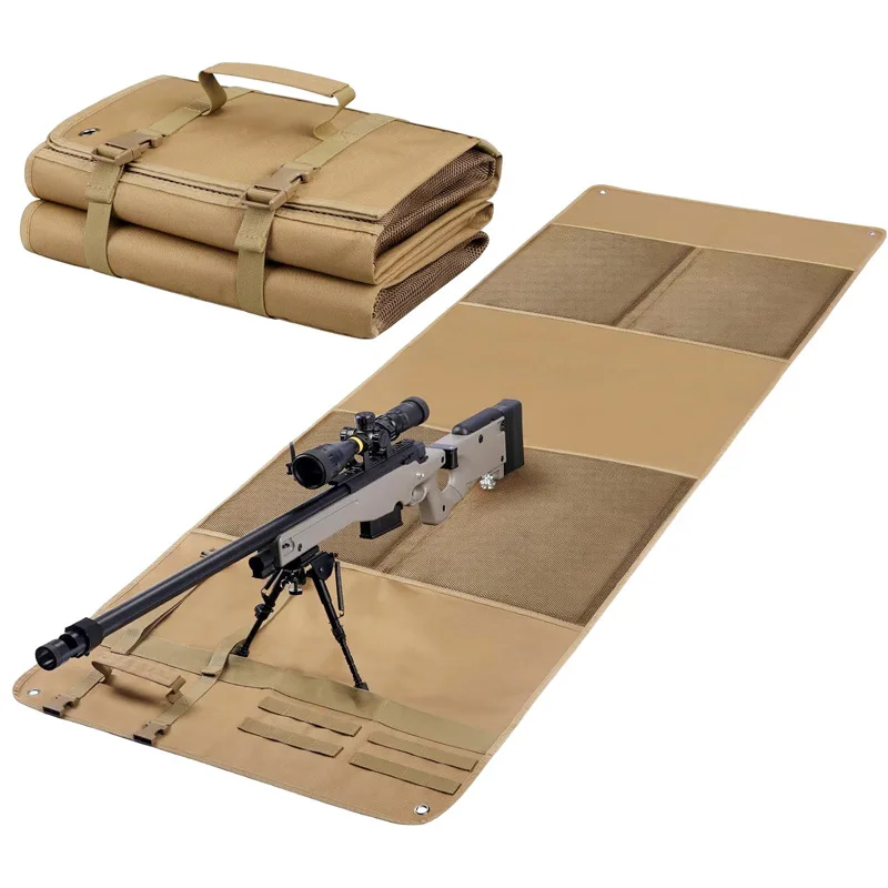 Portable Tactical Shooting Mat Thick Waterproof Camping Ground Sheet Military Training Pad Durable Scratch Resistant Outdoor Use