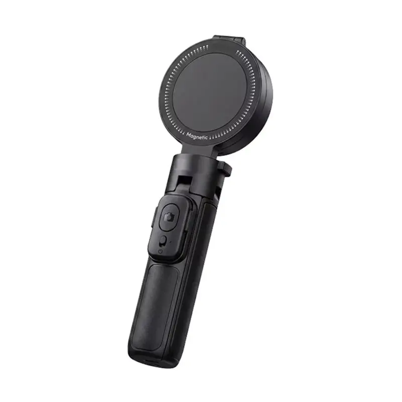 ABGI-MT40 2-In-1 Magnetic Mini Selfie Stick With Fill Light Portable Bluetooth Functionality For Phone Tripod Handle