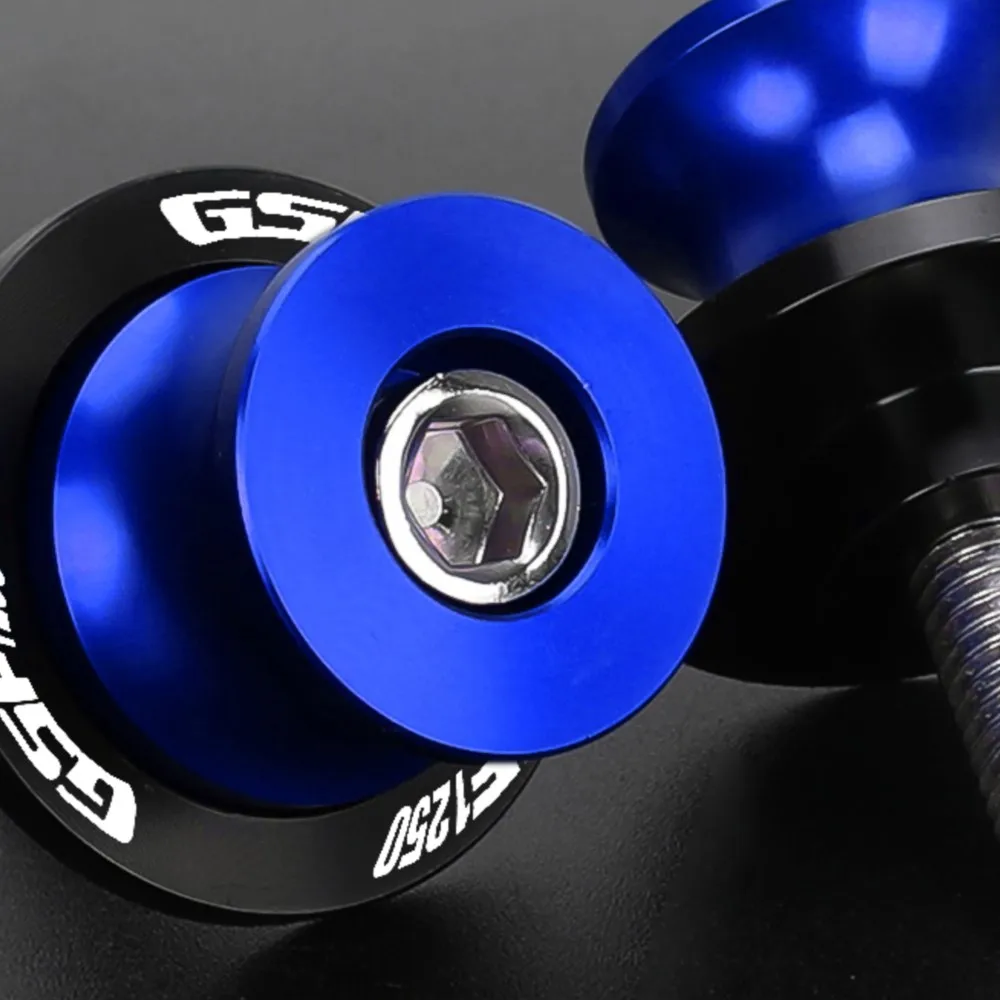Motorcycle Accessories Swingarm Spools Slider Support For SUZUKI GSF1250 GSF1250S GSF1250A 2007-2016 M8*1.25 Rear Stand Screws