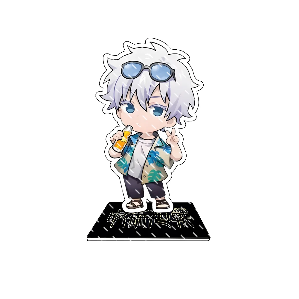 Anime Jujutsu Acrylic Figure Stand Model Statue Model Gojo Itadori Yuji Suguru Doll Desk Collection Decoration Toy Birthday