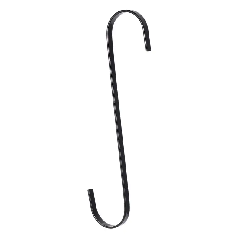 ABFU-30 Pack Extra Large 10 Inch Long S Hooks For Hanging Plant,Basket,Tree Branch,Closet,Garden,Pergola,Indoor Outdoor Uses