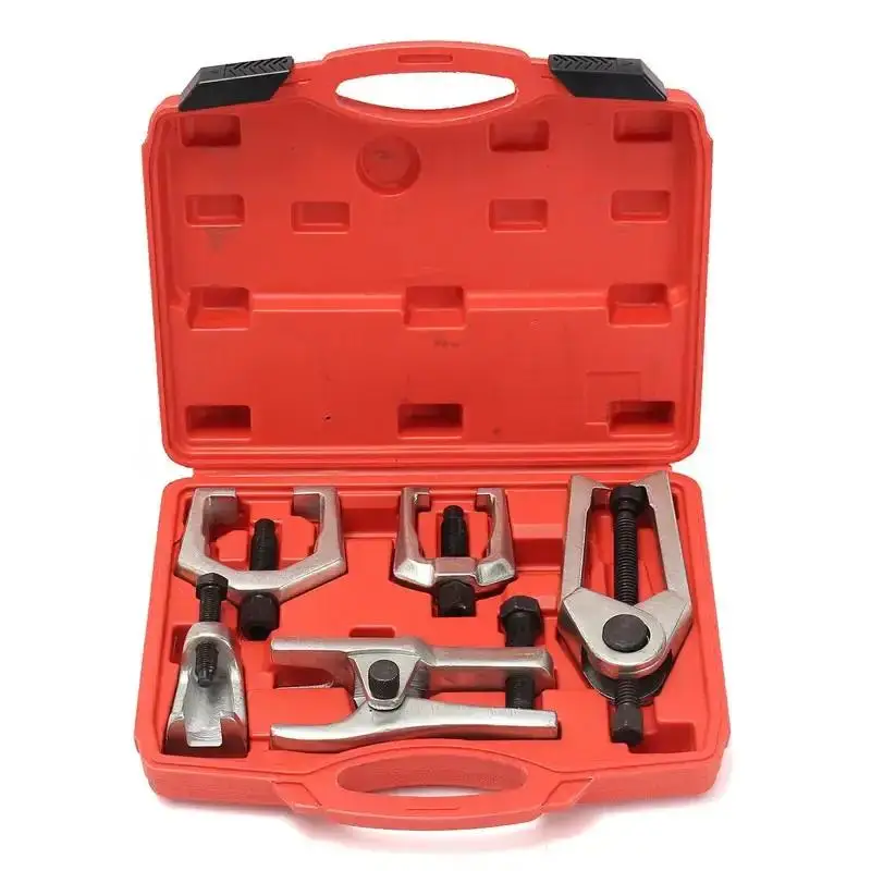 5pcs Ball Joint Separator Pitman Arm Puller Tie Rod Bearing End Tool Set For Front End Service