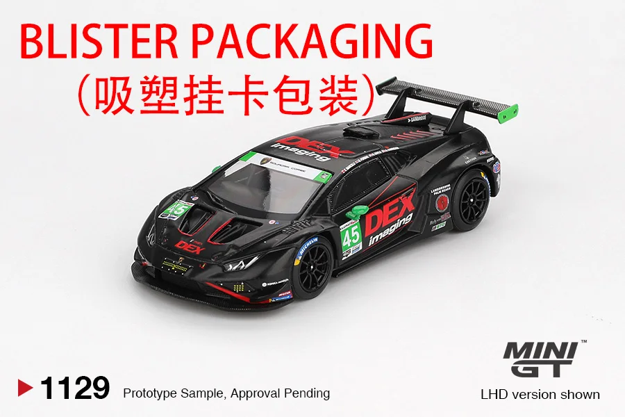 MINIGT 1:64 Toleman TG184 #19 Lamborghini Huracán GT3 EVO2 #45 Ayrton Senna BMW M5 Alloy Diecast Car Model Collection