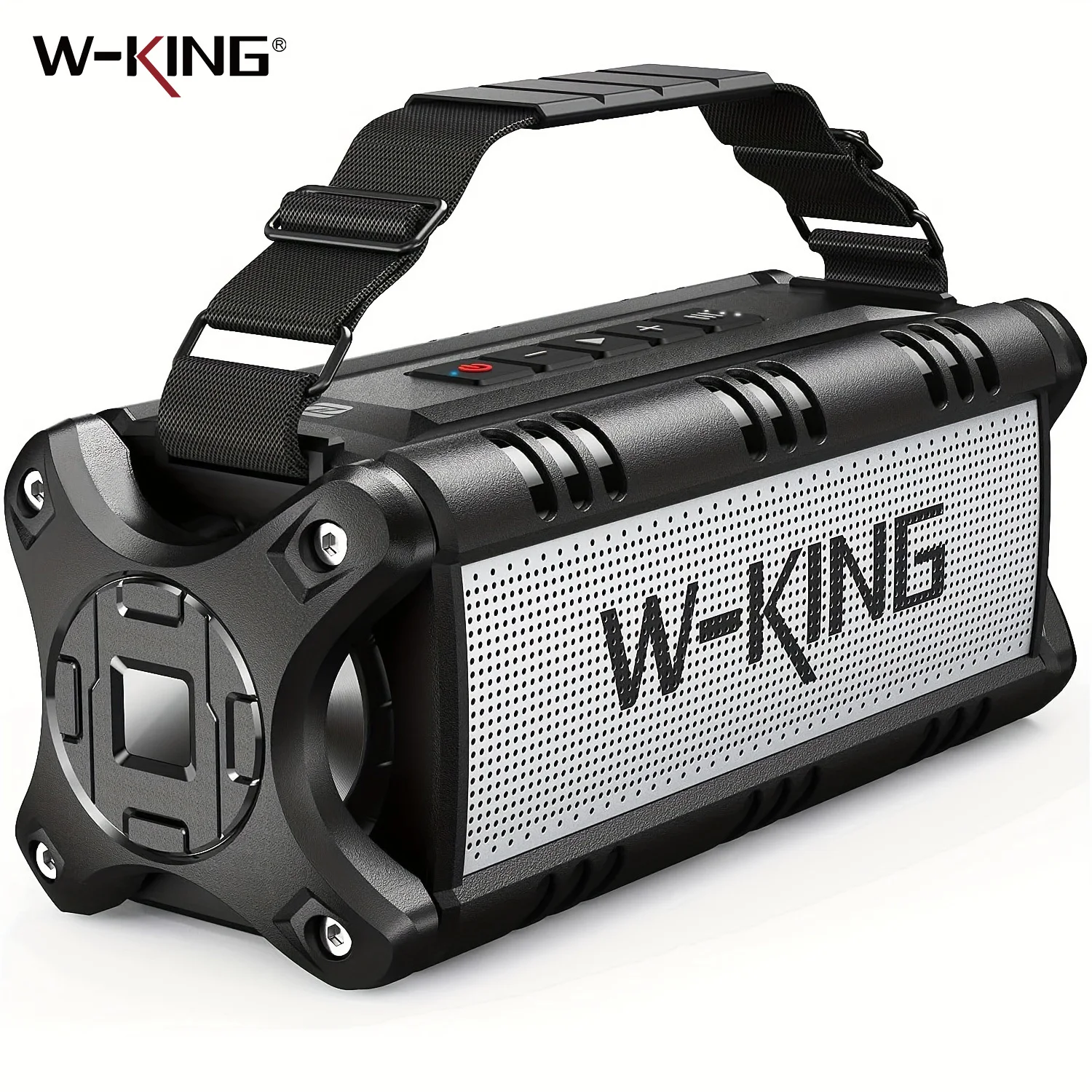 W-KING Bluetooth Speaker, 90W Peak 50W RMS Powerful Bluetooth Speaker Loud IPX6 Waterproof, Large Outdoor Portable Speaker