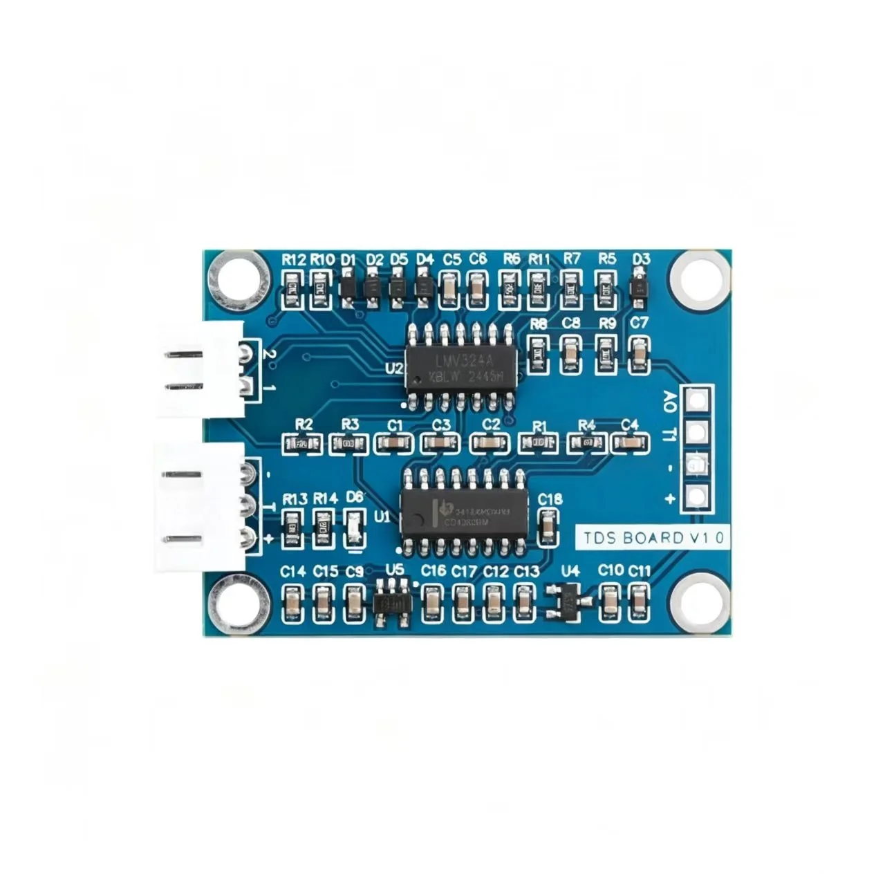 TDS Sensor Module Analog Signal Dissolved Solids Water Conductivity Liquid Detection Quality Monitoring For Arduino 51/STM32