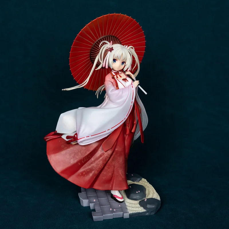 

Broccoli Anime Figure Yoshino Asakura Senren Banka Miko Collectible Model Galgame Ornament For Adult Collectors Desktop Display