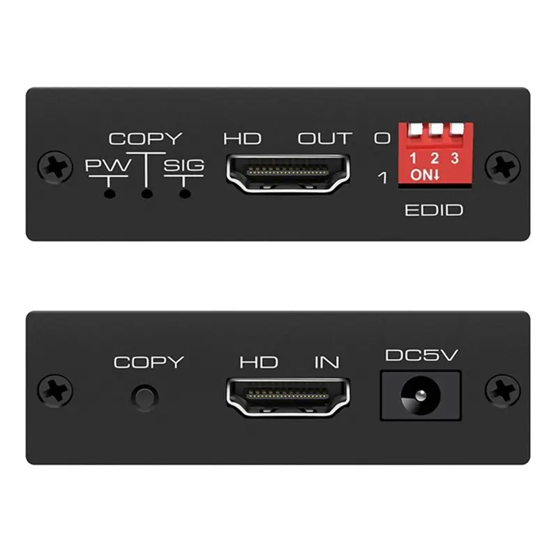 ABJF-EDID Manager -Compatible EDID Manager 4K 60Hz 2.0 Converter EU Plug