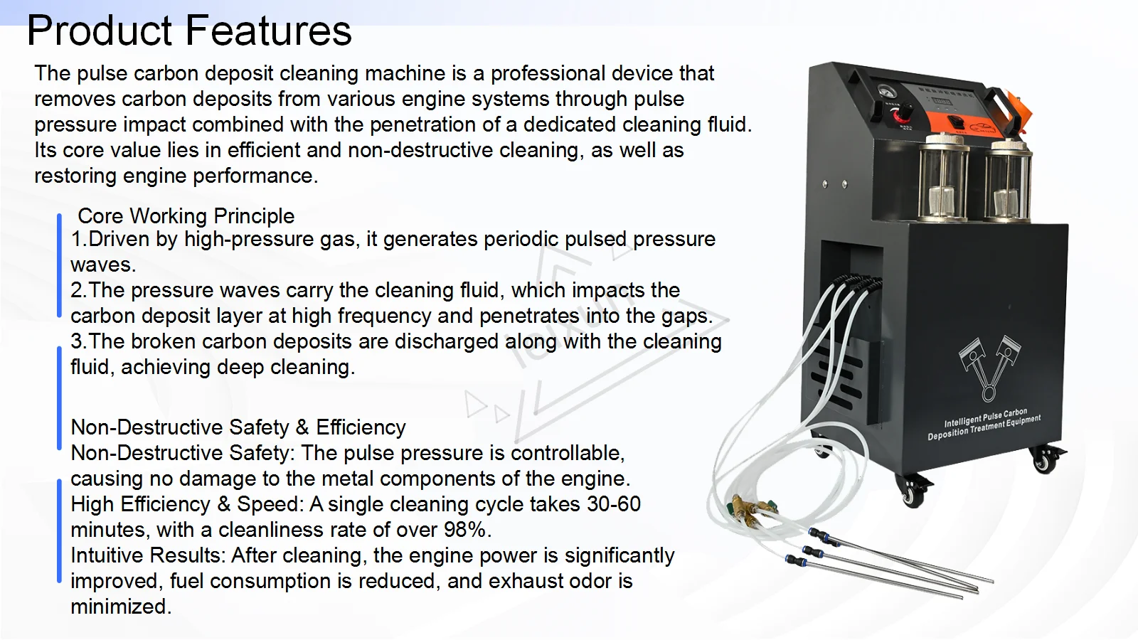 Professional Automotive Carbon Deposit Pulse Cycle Cleaner | Exclusive OEM Supplier