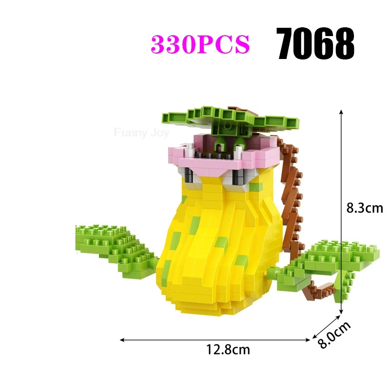 Lustige Pokemon-Bausteine Anime Picachu Charizard Puppe Blastoise Bulbasaur Gengar Pokémon-Bausteine Spielzeug als Geschenk für Kinder