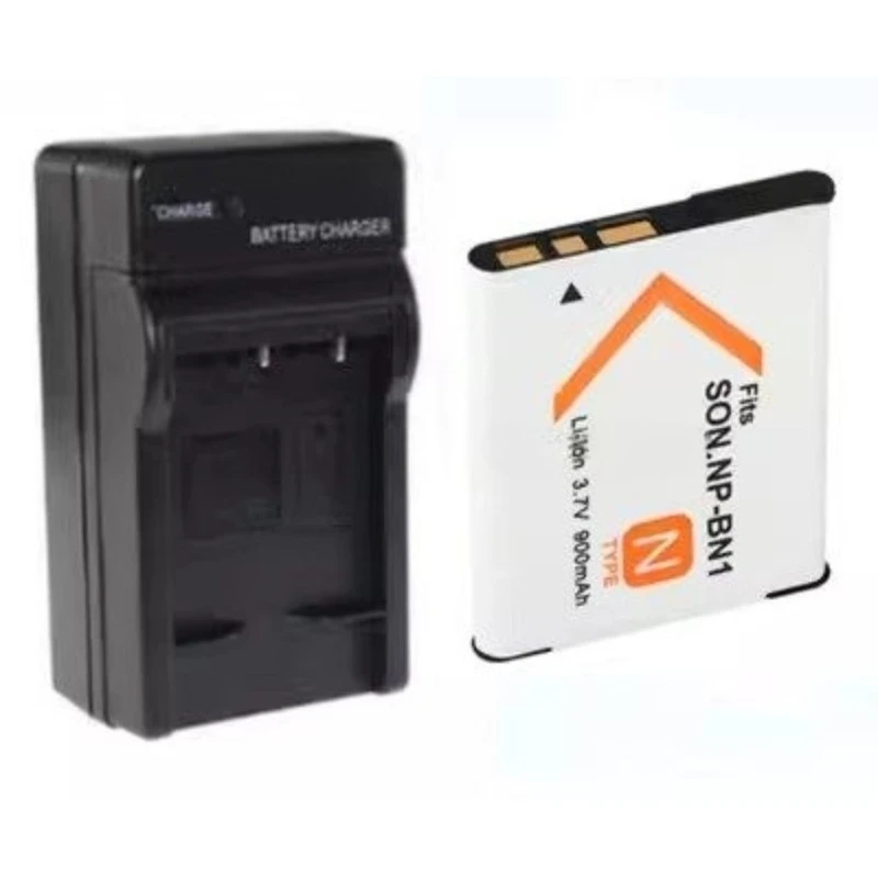 NP-BN1 camera battery, charger, for Sony ccd battery w320/570 TX55/66/100/10 digital camera 3.7V 900mAh