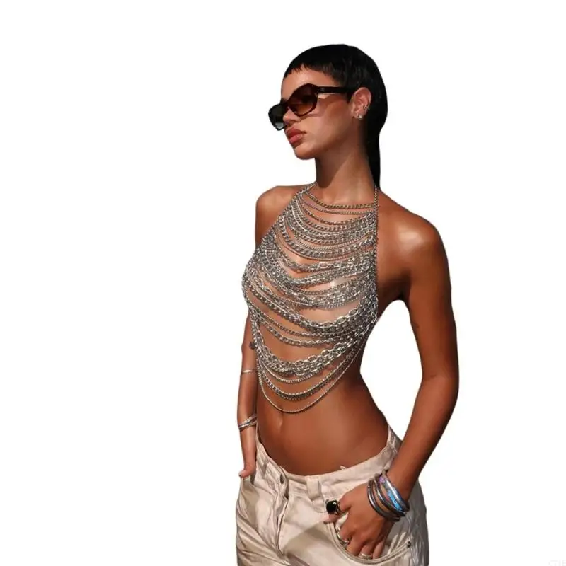  Stylish Body Jewelry Waist Jewelry Metal Texture for Enhancing Any Outfit