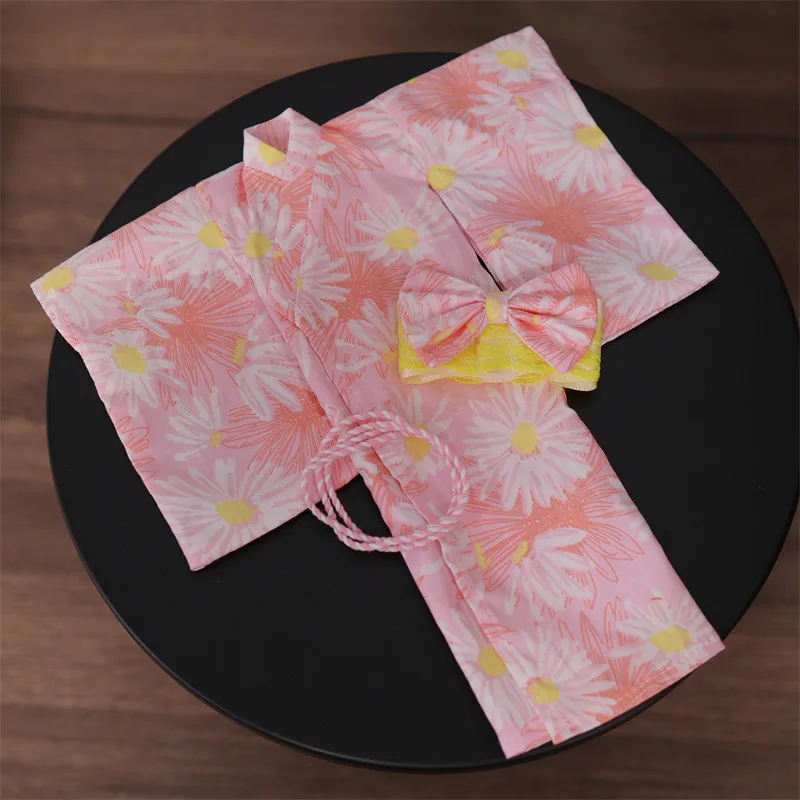 Japanischer süßer Yukata-Kimono mit Blumenmuster und Dienstmädchenrock für normale 1/6 BJD 30cm Actionfiguren-Körpermodelle – Detail 24