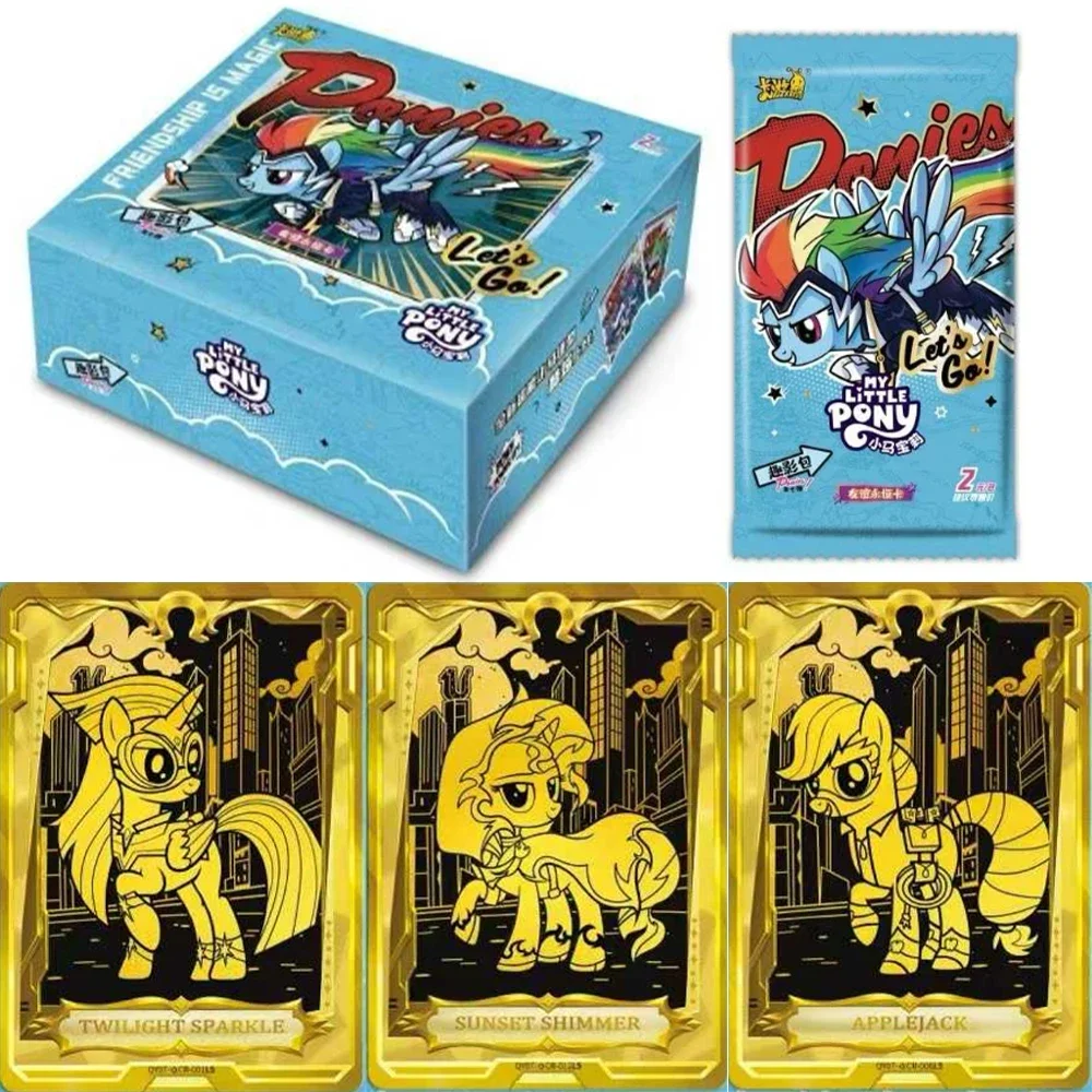 KAYOU My Little Pony Card Chapter - Thrilling Hero Makes Grand Entrance Photo Pack Anime Collection Toy Gift Genuine Fun