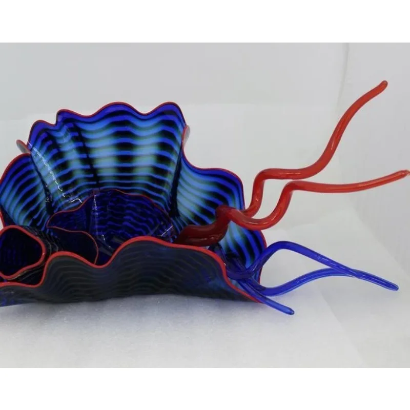 Home, Handmade Solid Color Glass Bowl Sculpture Home Decoration