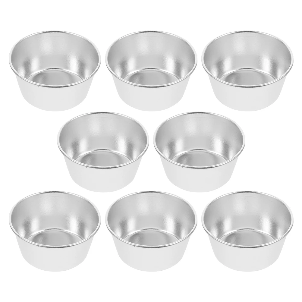 

8 Pcs Baking Mold Egg Tart Cups Muffin Pans Mini Nonstick Bakeware Muffins Pudding Cake Capcake